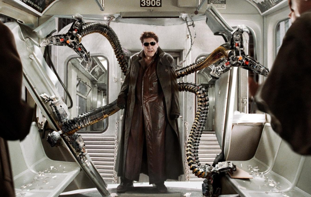 Spider man villain characters Doctor Octopus (Otto Octavius)